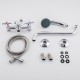 Смеситель для ванны FRUD R22112, хром