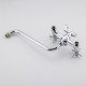 Смеситель для ванны FRUD R22118-6, хром/зеленый