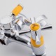 Смеситель для ванны FRUD R22118-9, хром/желтый