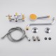 Смеситель для ванны FRUD R22118-9, хром/желтый
