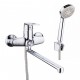Смеситель для ванны FRUD R22072, хром