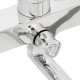 Смеситель для ванны FRUD R22101, хром