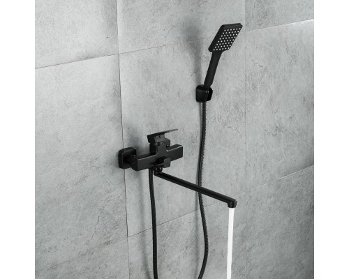 Смеситель для ванны FRUD R22152, черный