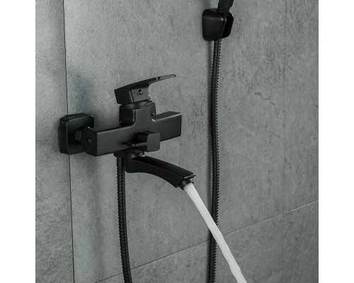 Смеситель для ванны FRUD R32152, черный