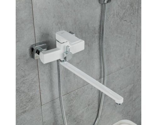 Смеситель для ванны FRUD R22153, белый