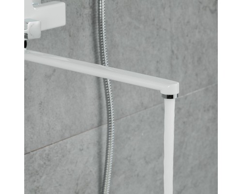 Смеситель для ванны FRUD R22153, белый
