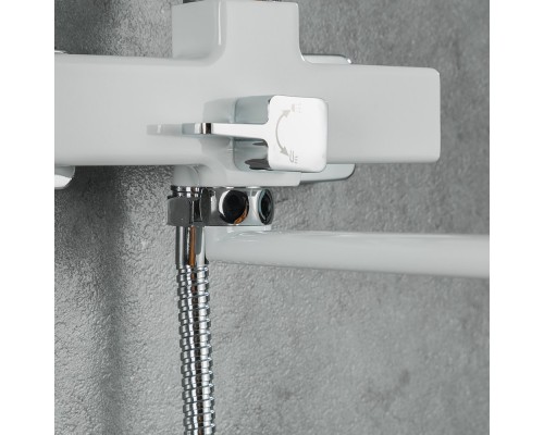 Смеситель для ванны FRUD R22153, белый