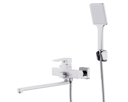 Смеситель для ванны FRUD R22153, белый