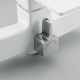 Смеситель для ванны FRUD R22153, белый
