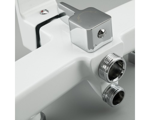 Смеситель для ванны FRUD R22153, белый