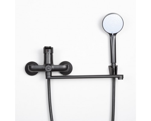 Смеситель для ванны FRUD R22157-6, черный
