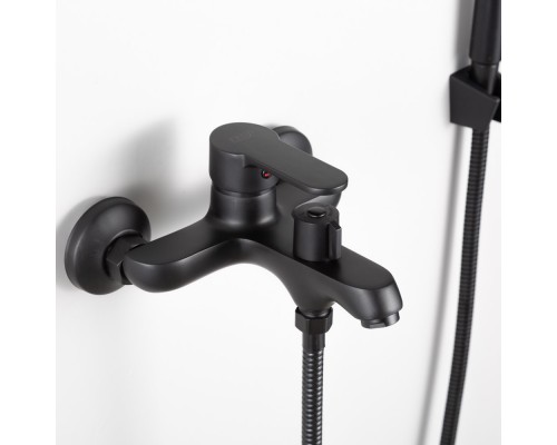 Смеситель для ванны FRUD R32157-6, черный