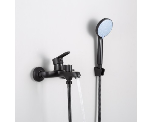 Смеситель для ванны FRUD R32157-6, черный