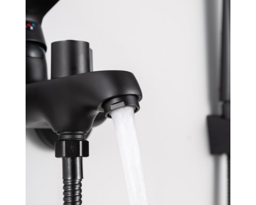 Смеситель для ванны FRUD R32157-6, черный