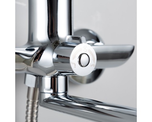 Смеситель для ванны FRUD R22158, хром