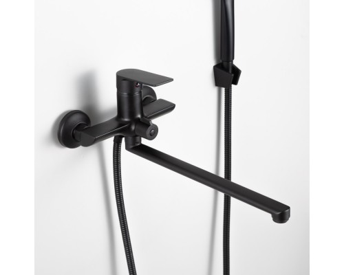 Смеситель для ванны FRUD R22158-6, черный