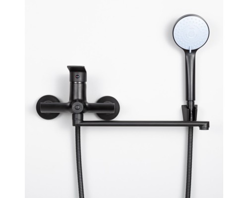 Смеситель для ванны FRUD R22158-6, черный