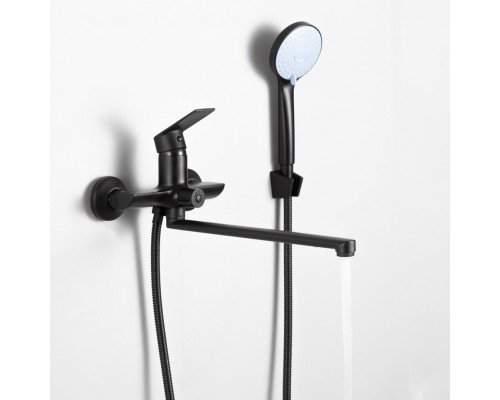 Смеситель для ванны FRUD R22158-6, черный