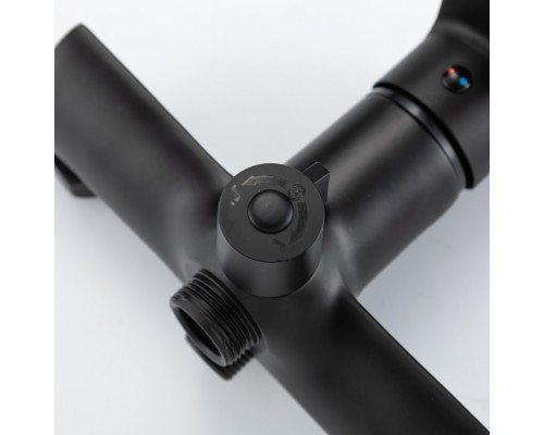 Смеситель для ванны FRUD R22158-6, черный