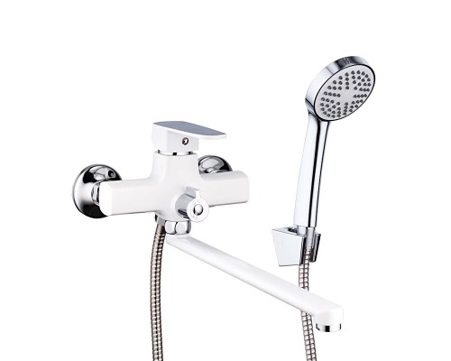 Смеситель для ванны FRUD R22301, белый