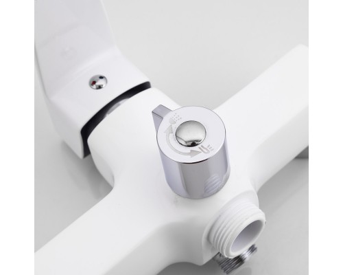 Смеситель для ванны FRUD R22301, белый