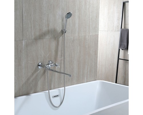 Смеситель для ванны FRUD R22601, хром