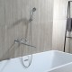 Смеситель для ванны FRUD R22601, хром