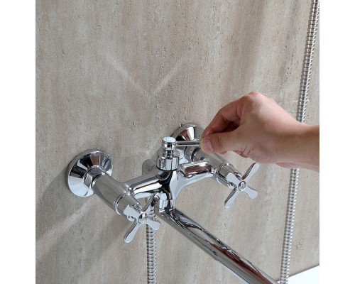 Смеситель для ванны FRUD R22601, хром