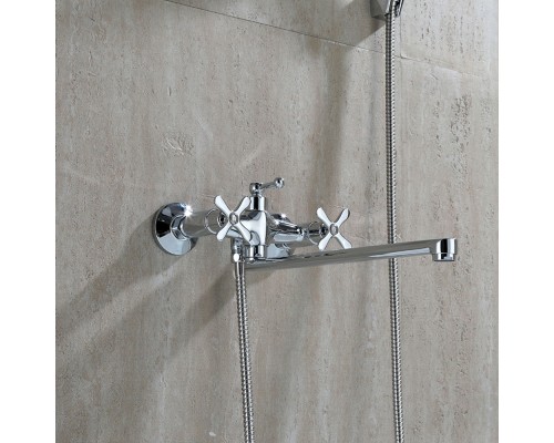 Смеситель для ванны FRUD R22601, хром
