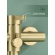 Смеситель для ванны Splenka S221.22.03, золотой сатин