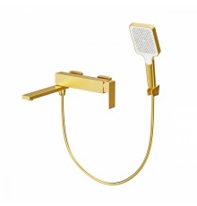 Смеситель для ванны Splenka S225.30.03, золотой сатин