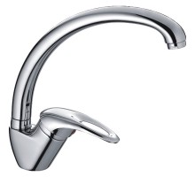 Смеситель для кухни Cron CN4103, хром