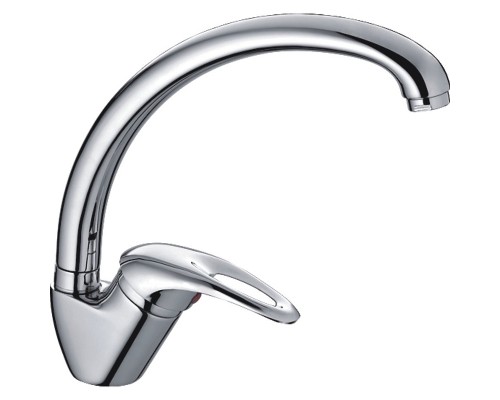 Смеситель для кухни Cron CN4103, хром
