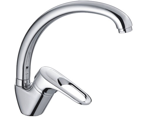 Смеситель для кухни Cron CN4104, хром
