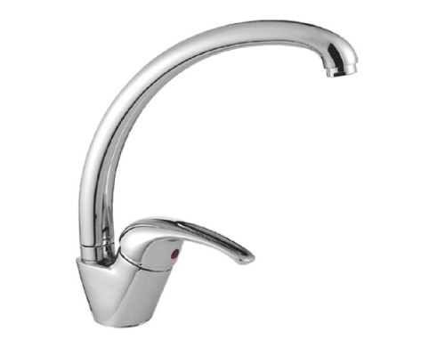 Смеситель для кухни Cron CN4129, хром
