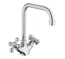 Смеситель для кухни Cron CN4019, хром