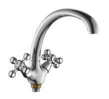 Смеситель для кухни Cron CN4319, хром