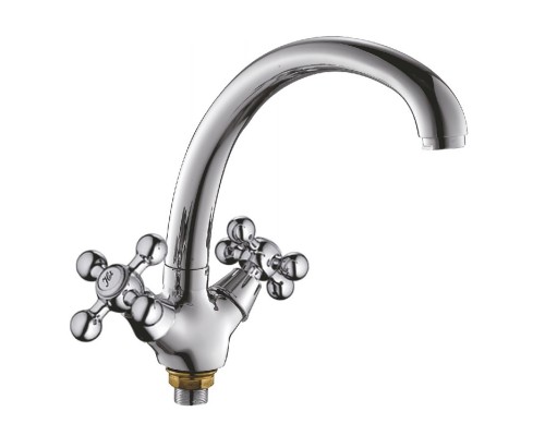 Смеситель для кухни Cron CN4319, хром