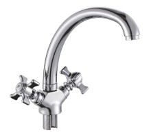 Смеситель для кухни Cron CN4724, хром