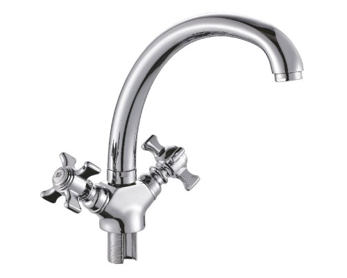 Смеситель для кухни Cron CN4724, хром