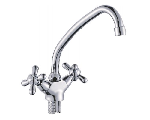 Смеситель для кухни Cron CN4725, хром