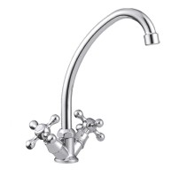 Смеситель для кухни Cron CN4008, хром