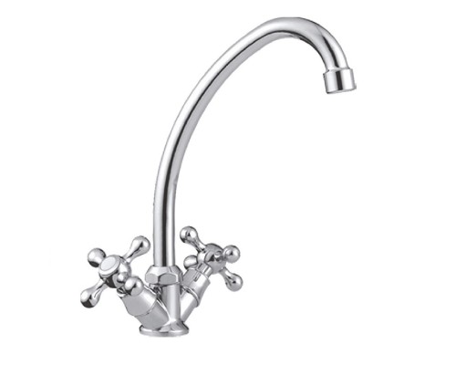 Смеситель для кухни Cron CN4008, хром