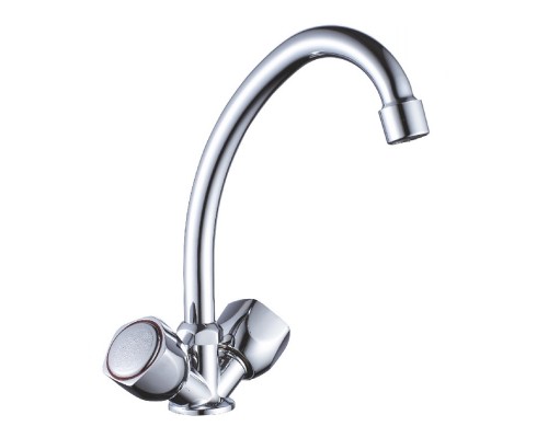 Смеситель для кухни Cron CN4009, хром