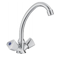 Смеситель для кухни Cron CN4011, хром