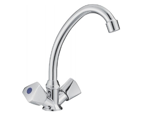 Смеситель для кухни Cron CN4011, хром