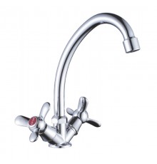 Смеситель для кухни Cron CN4012, хром
