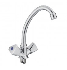 Смеситель для кухни Cron CN4011-2, хром