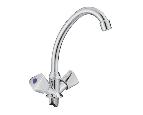 Смеситель для кухни Cron CN4011-2, хром