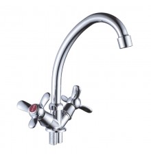 Смеситель для кухни Cron CN4012-2, хром